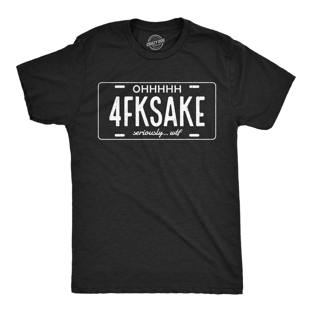 4FKSAKE License Plate Men's T Shirt product image 1