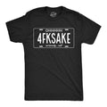 4FKSAKE License Plate Men's T Shirt product image 1