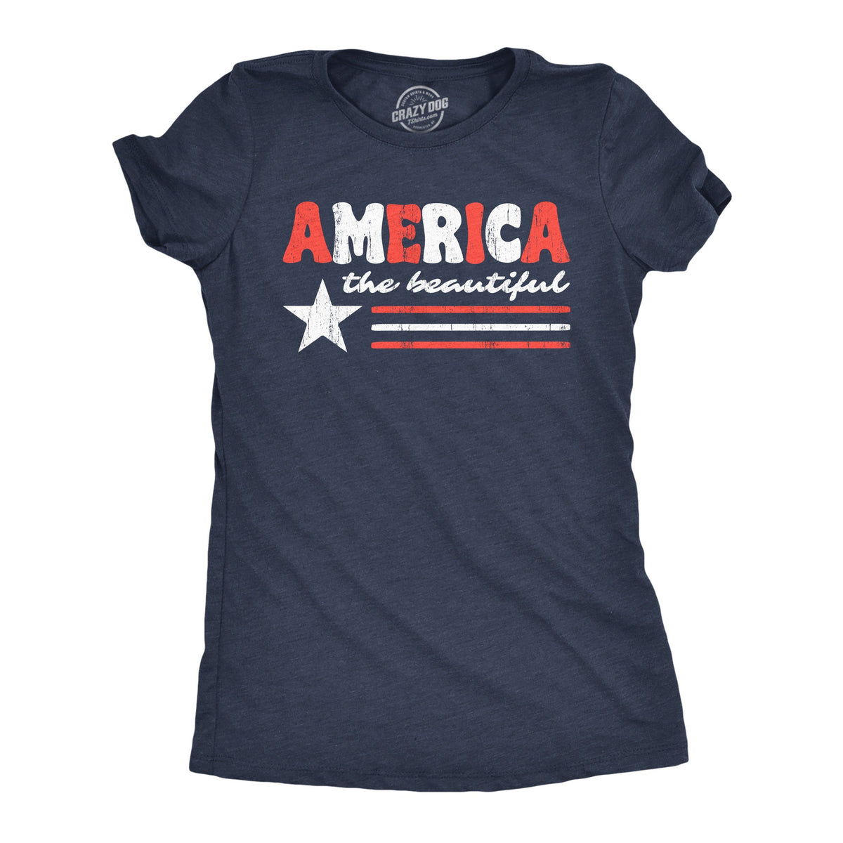 America The Beautiful Women's T Shirt product image 1