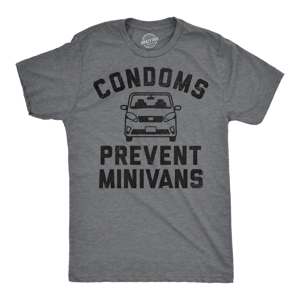 Condoms Prevent Minivans Men's T Shirt product image 1