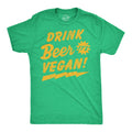 Drink Beer Its Vegan Men's T Shirt product image 1