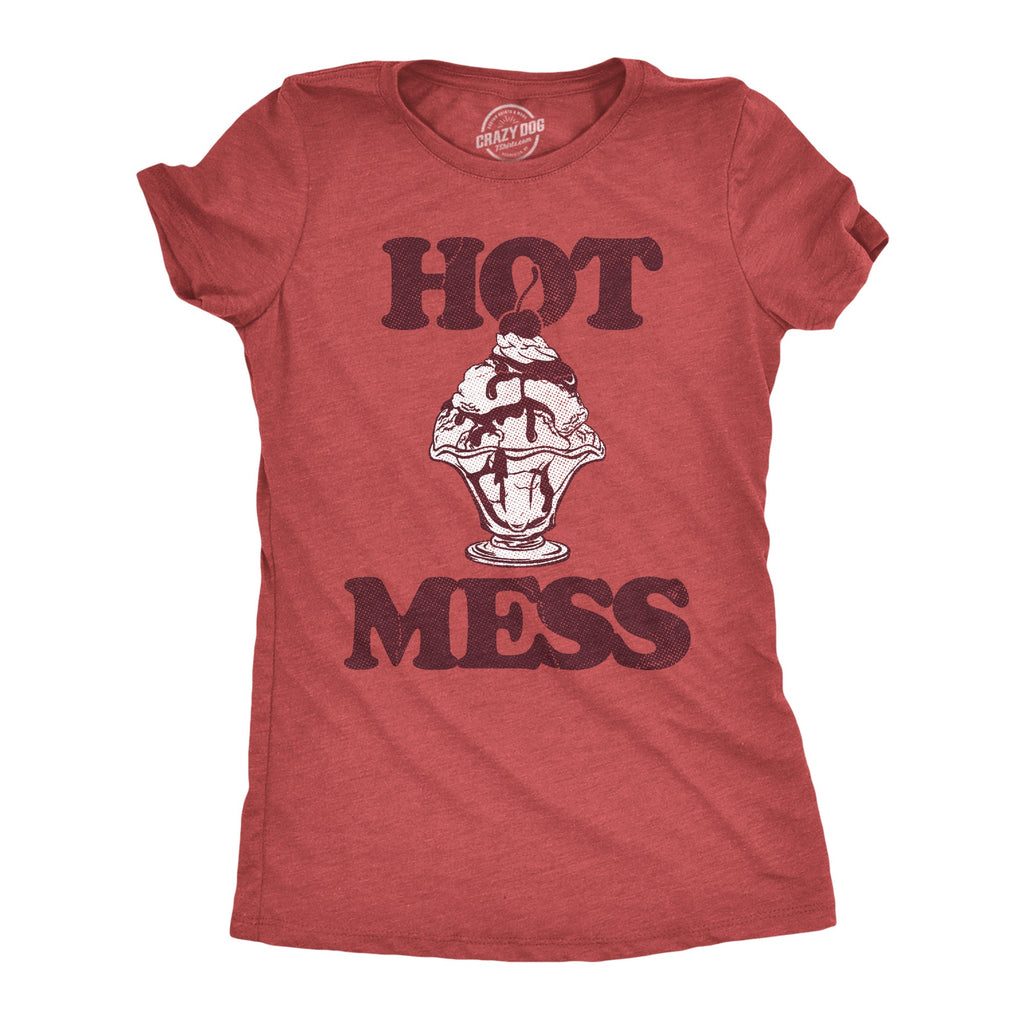Hot Mess Sundae Women's T Shirt product image 1