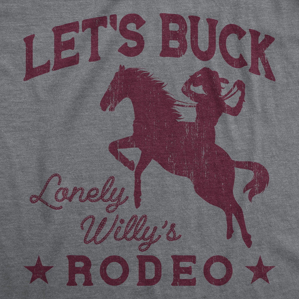 Lets Buck Rodeo Men's T Shirt product image 3