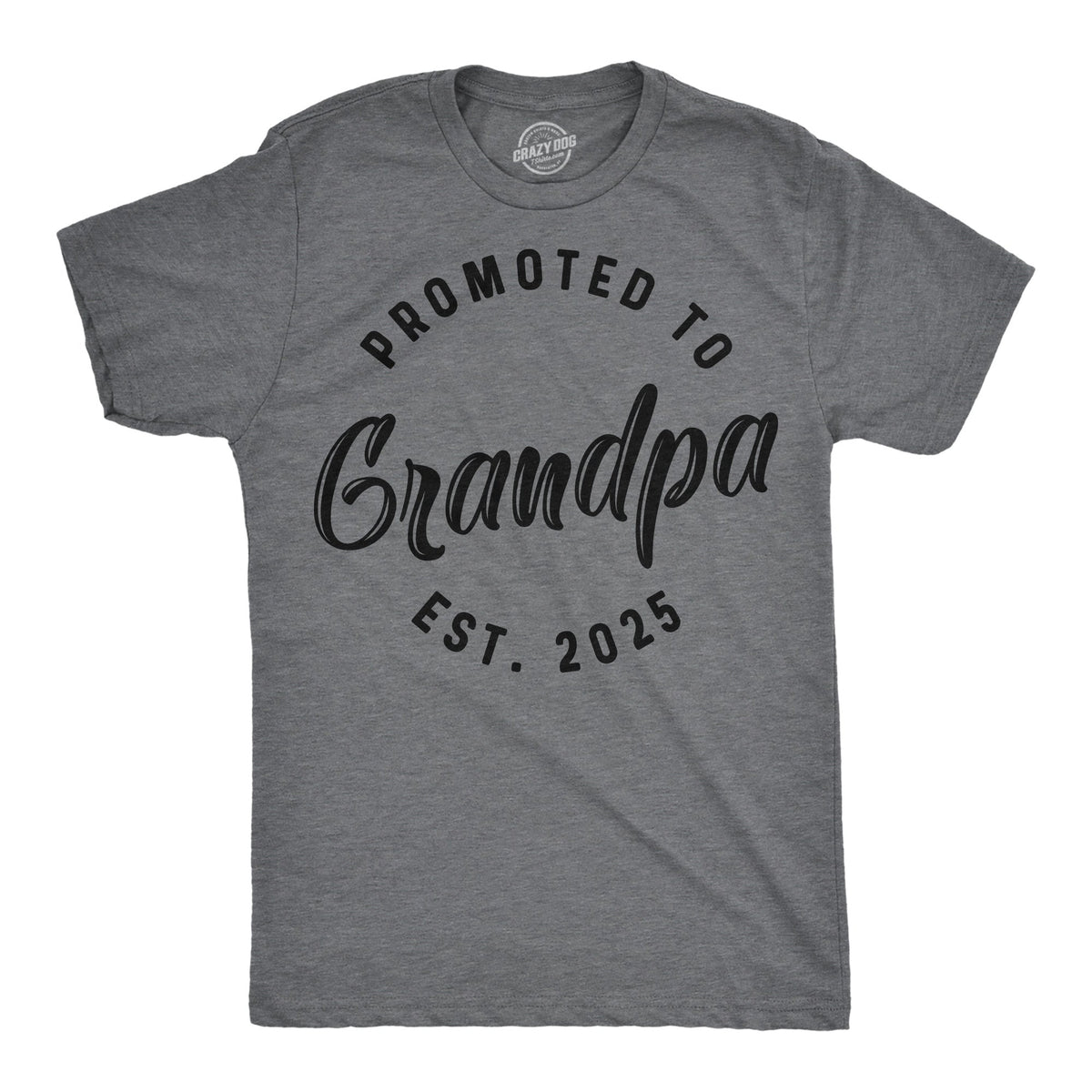 Promoted To Grandpa 2025 Men's T Shirt product image 1