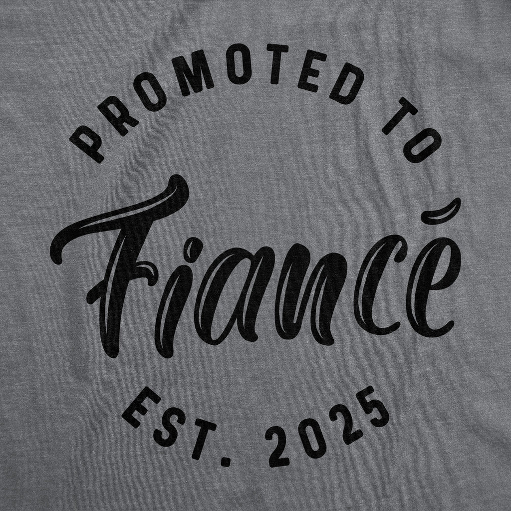 Promoted To Fiance 2025 Men's T Shirt product image 2