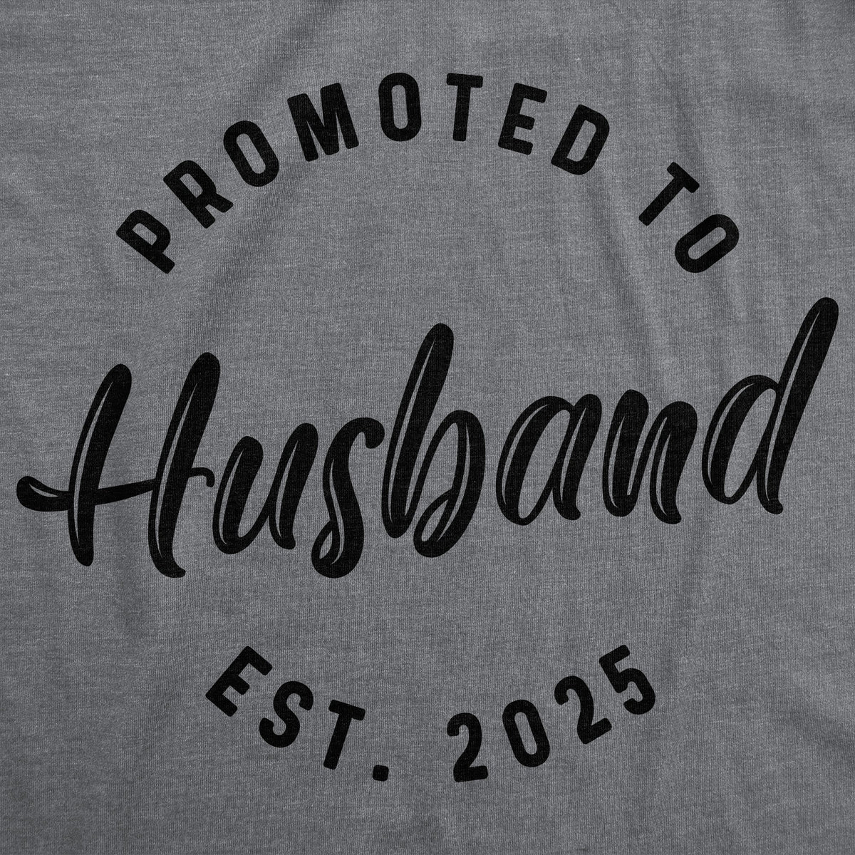 Promoted To Husband 2025 Men's T Shirt product image 3