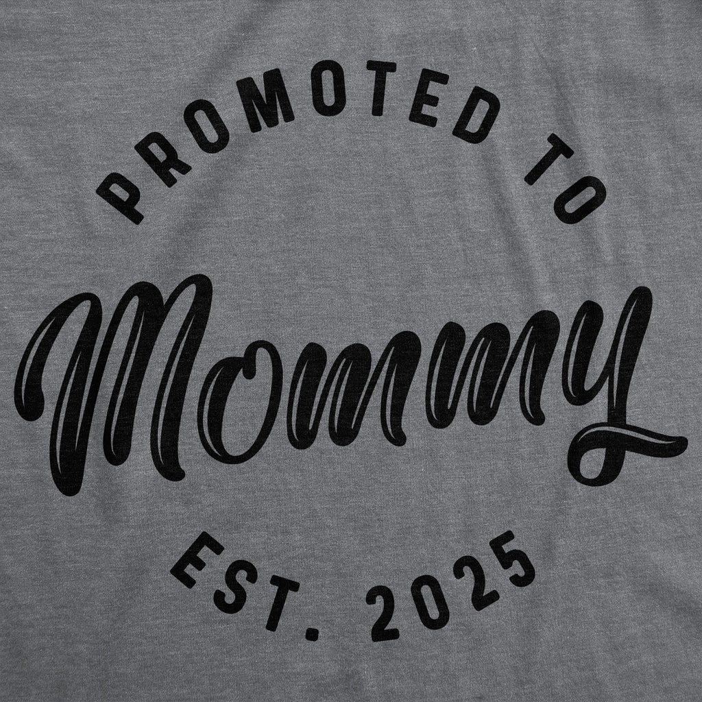 Promoted To Mommy 2025 Women's T Shirt product image 2