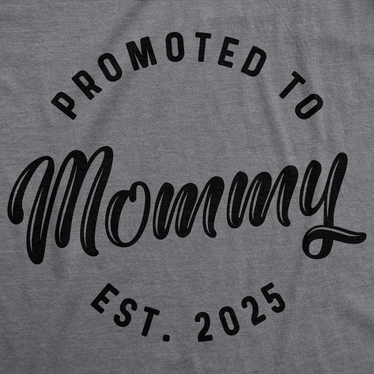 Promoted To Mommy 2025 Women's T Shirt product image 2