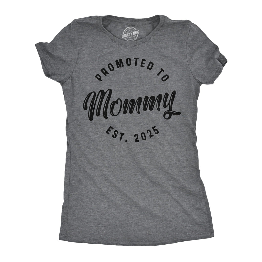 Promoted To Mommy 2025 Women's T Shirt product image 1