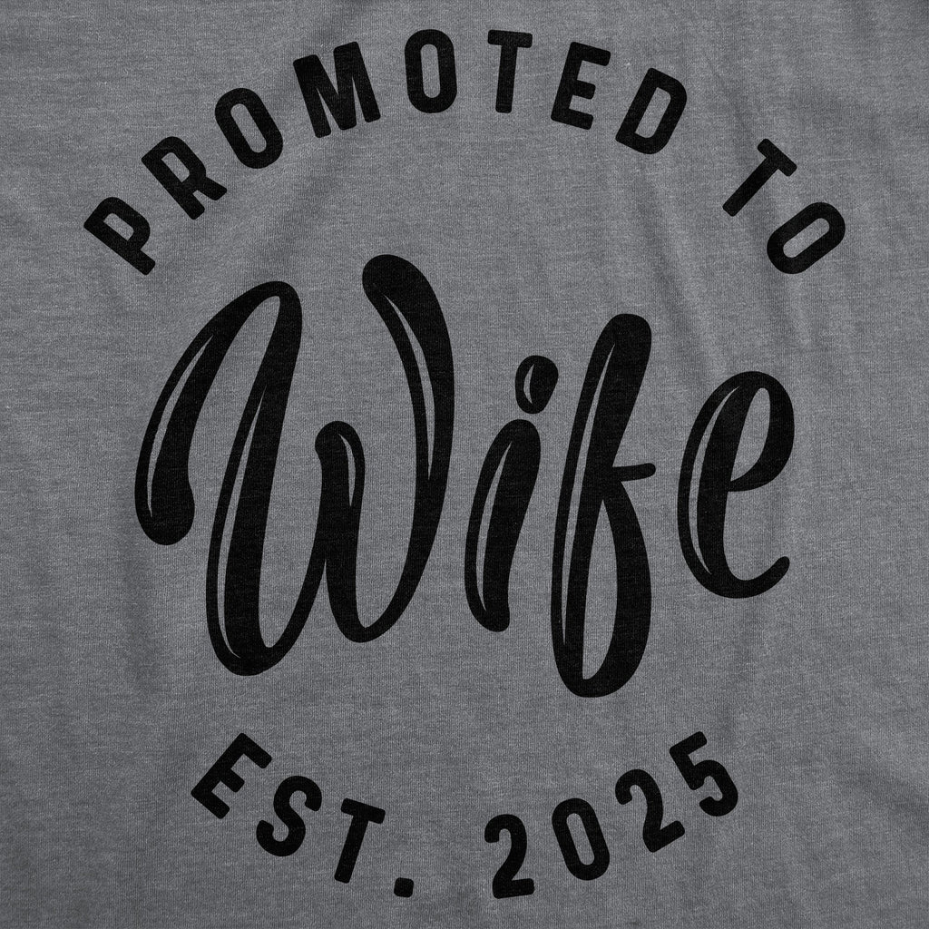 Promoted To Wife 2025 Women's T Shirt product image 2