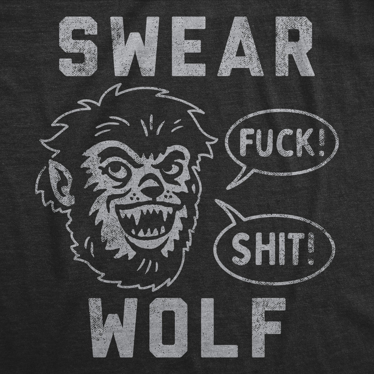 Swear Wolf Men's T Shirt product image 2
