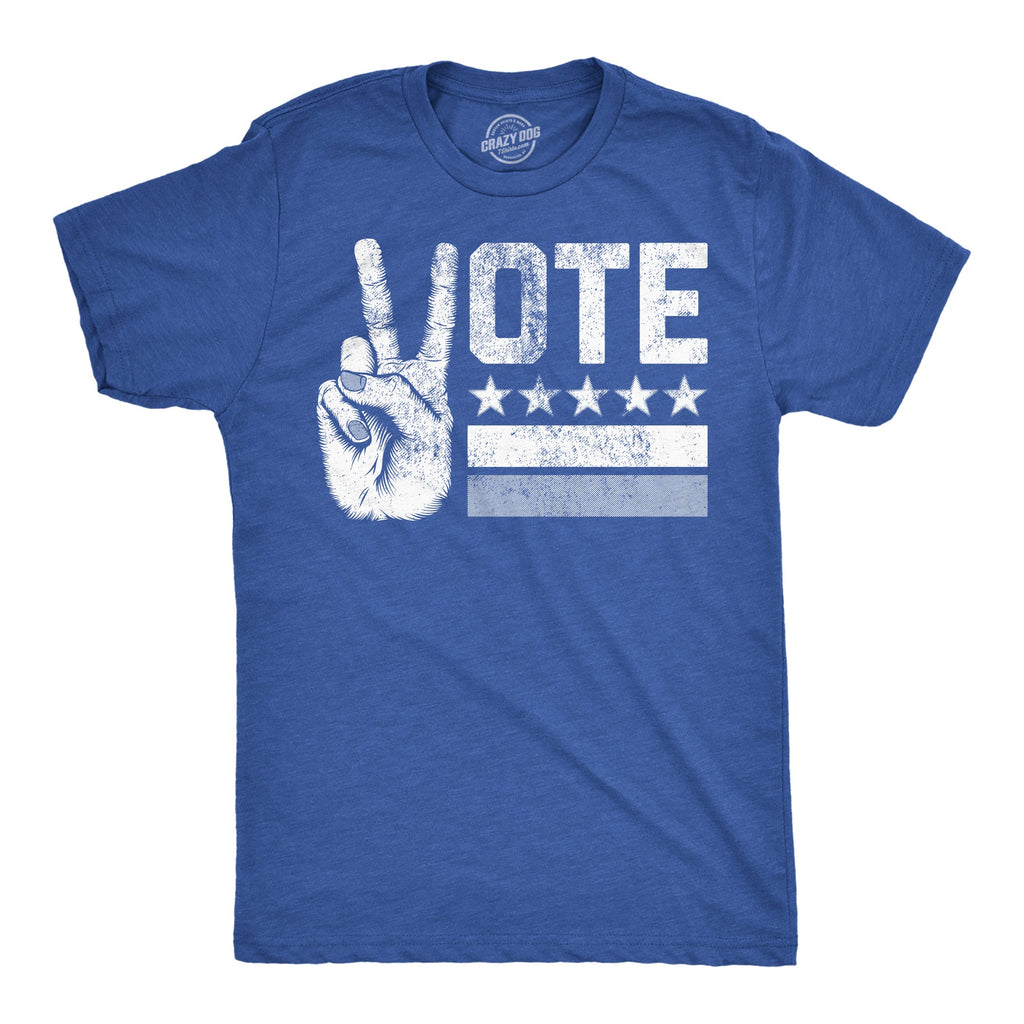 Vote Peace Hand Men's T Shirt product image 6