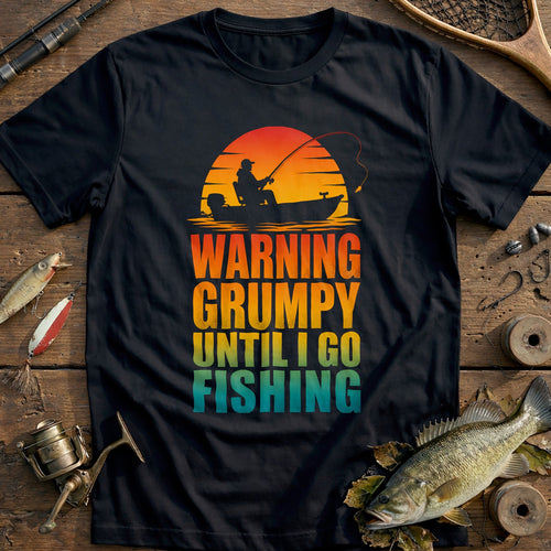 07g Warning Fishing T-Shirt US product image 2