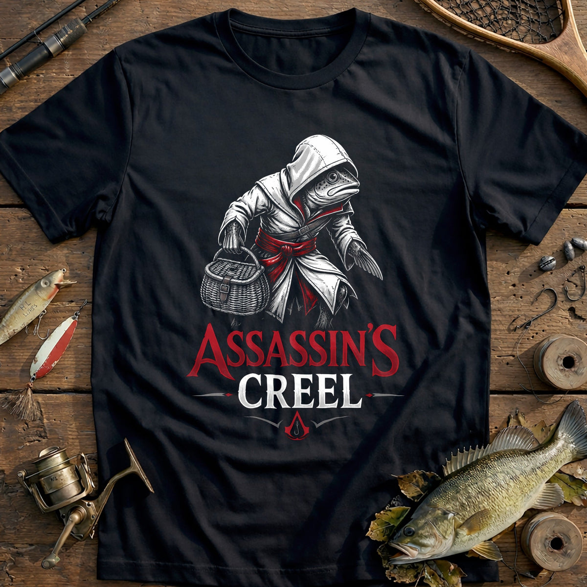 Assassins Creel Fishing T-Shirt product image 1