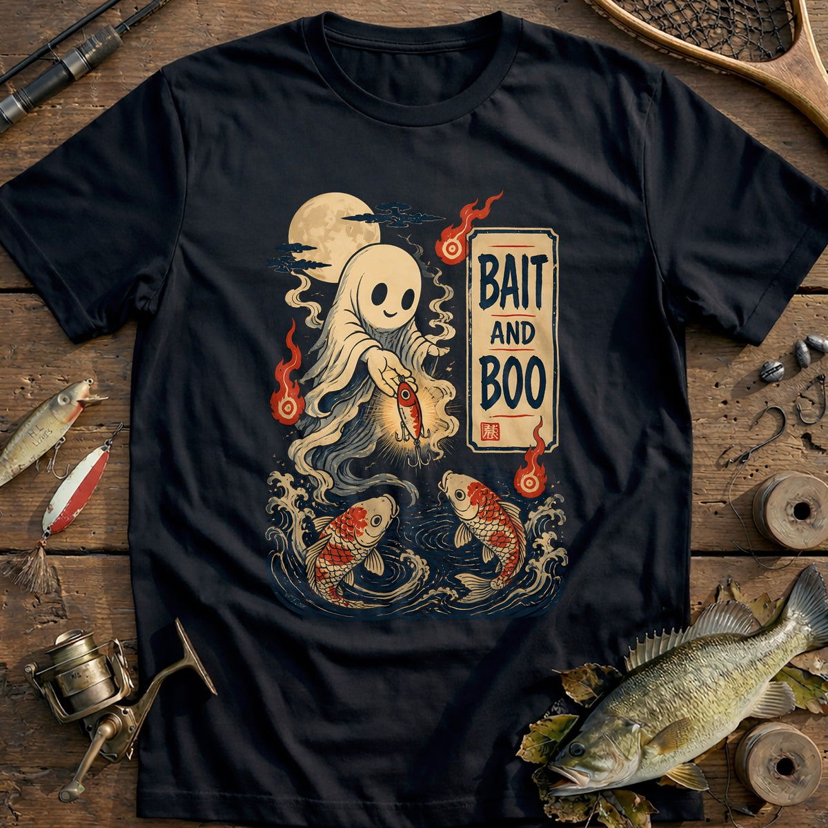 Bait and Boo Fishing T-Shirt product image 1