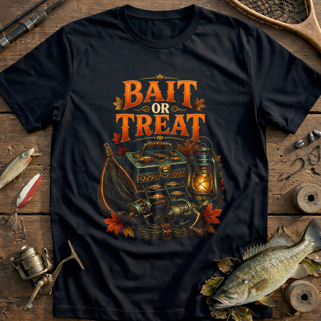 Bait or Treat Fishing T-Shirt AU product image 2