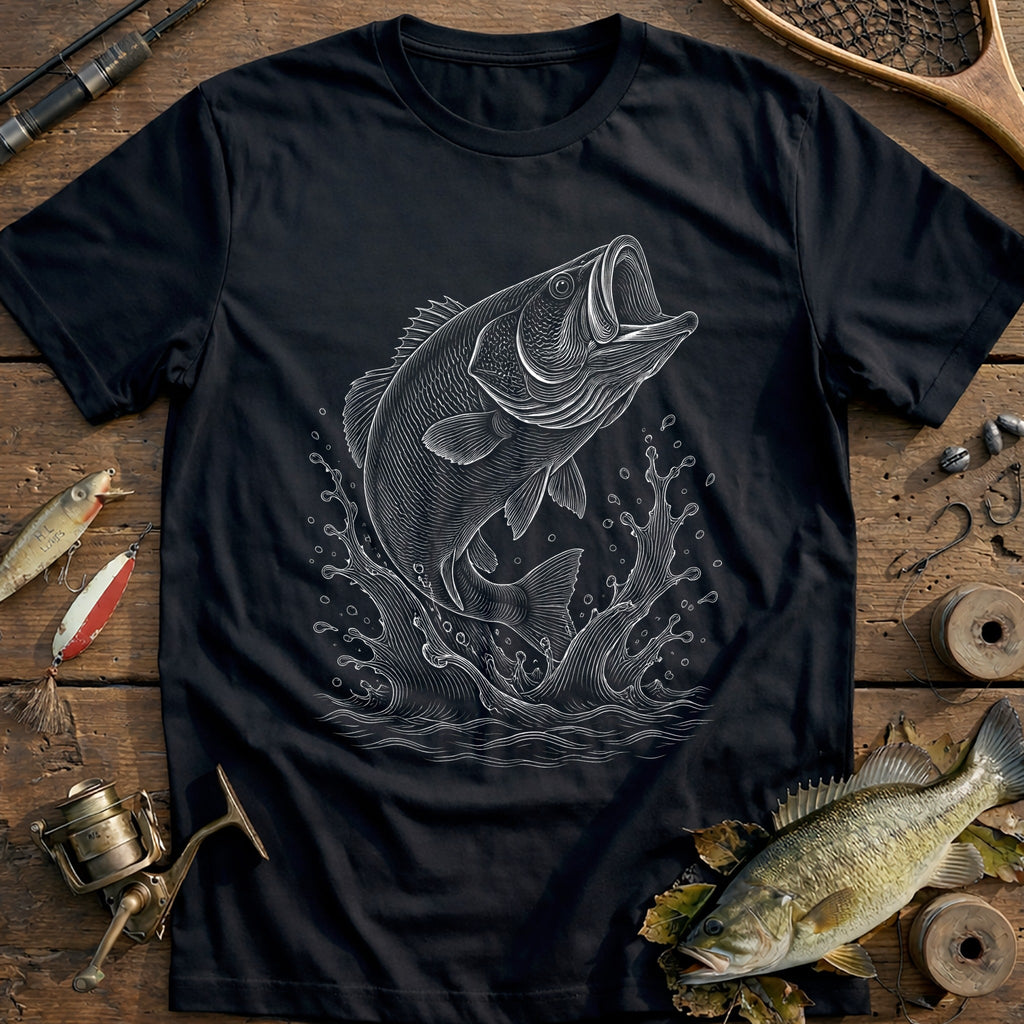 Bass Fishing T-Shirt product image 2