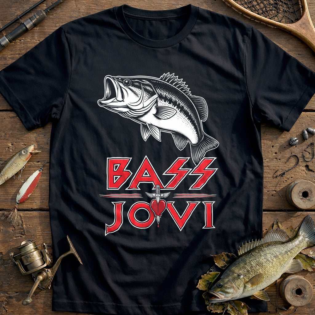 Bass Jovi Fishing T-Shirt product image 1