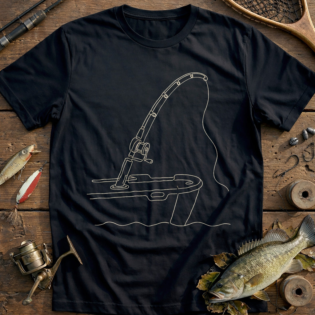 Big Rod Deep Water Fishing T-Shirt EU product image 2