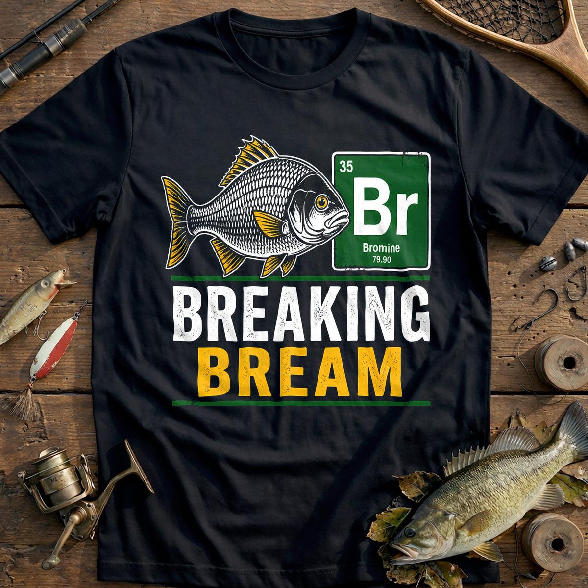 Breaking Bream Fishing T-Shirt product image 1