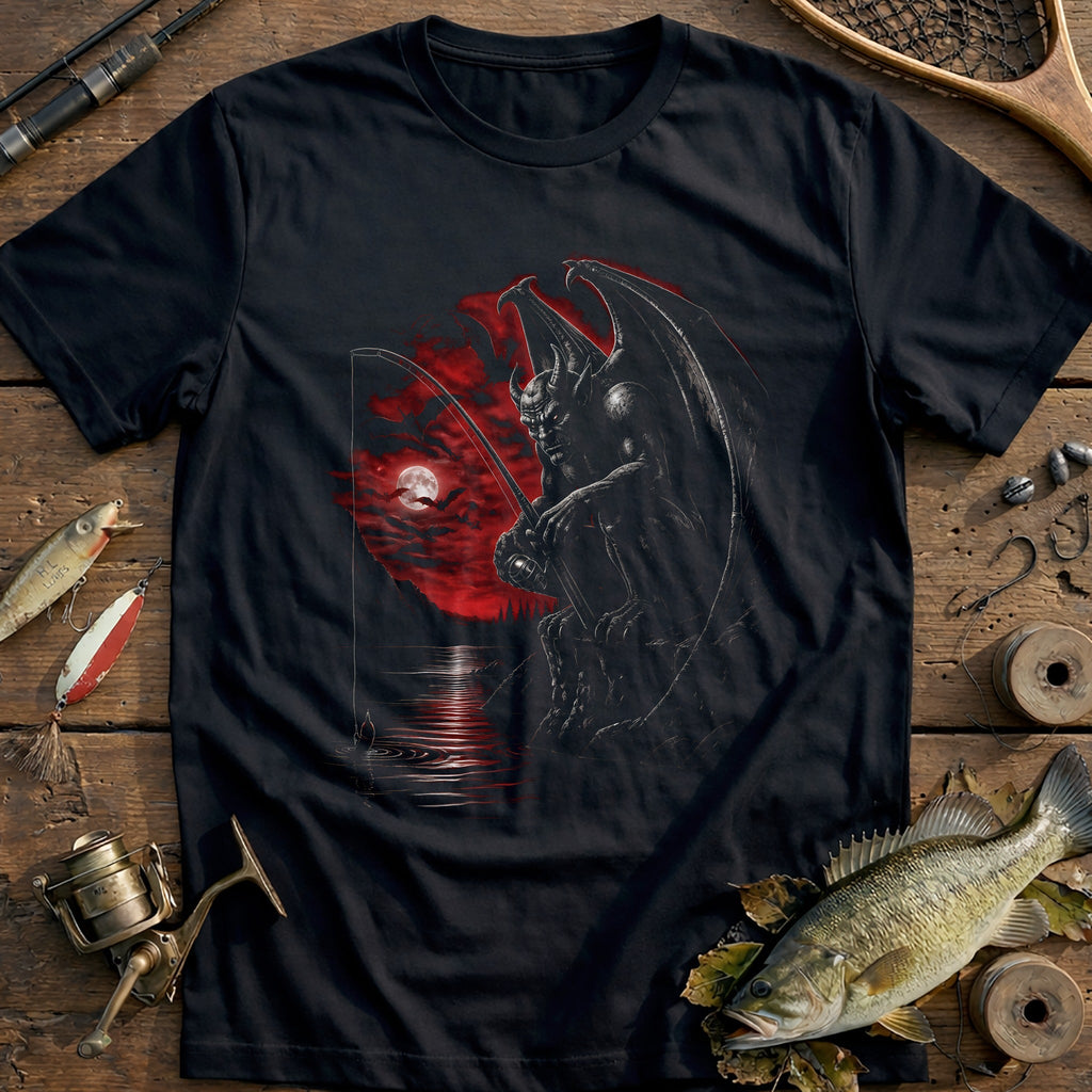 Gargoyle Fishing Red T-Shirt EU product image 1