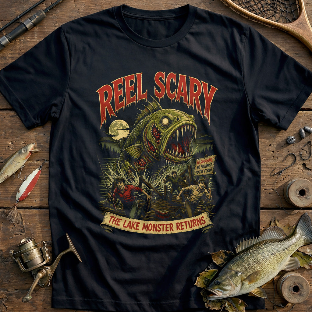 Reel Scary Fishing T-Shirt EU product image 2