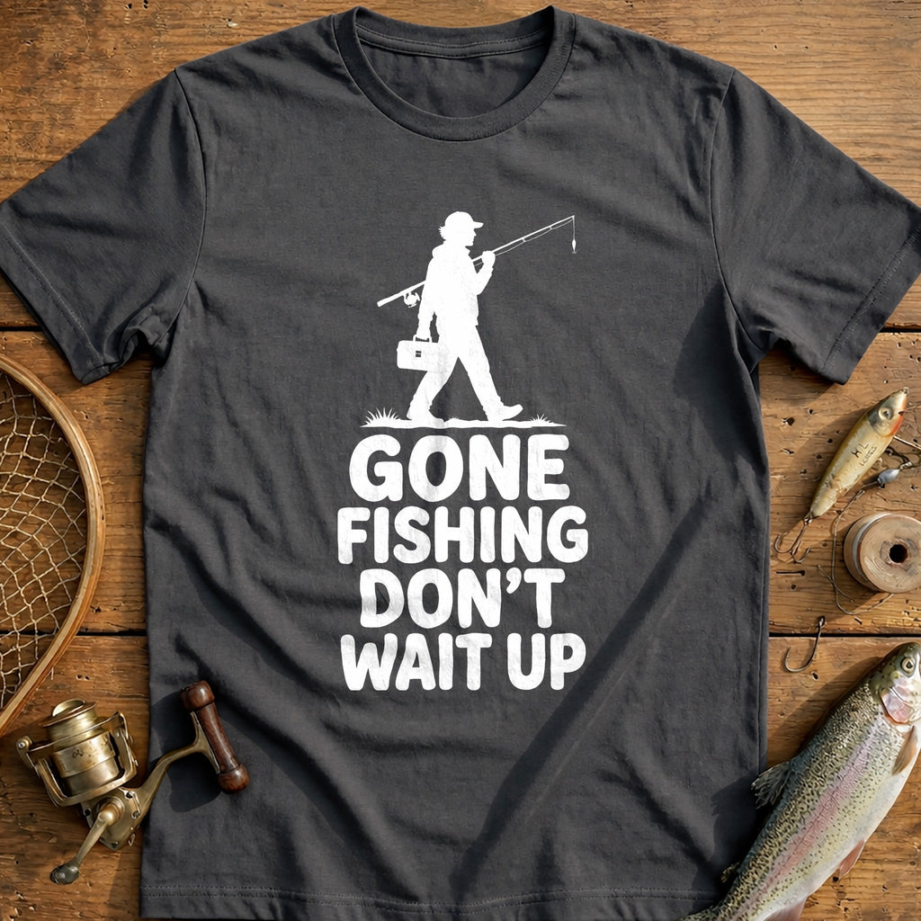 04w Dont Wait Fishing T-Shirt product image 3