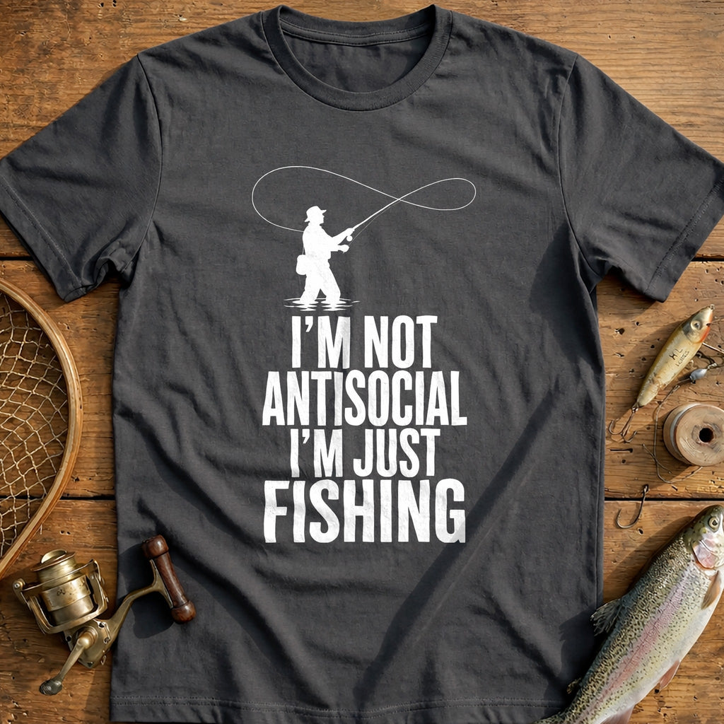 06w Antisocial Fishing T-Shirt product image 3