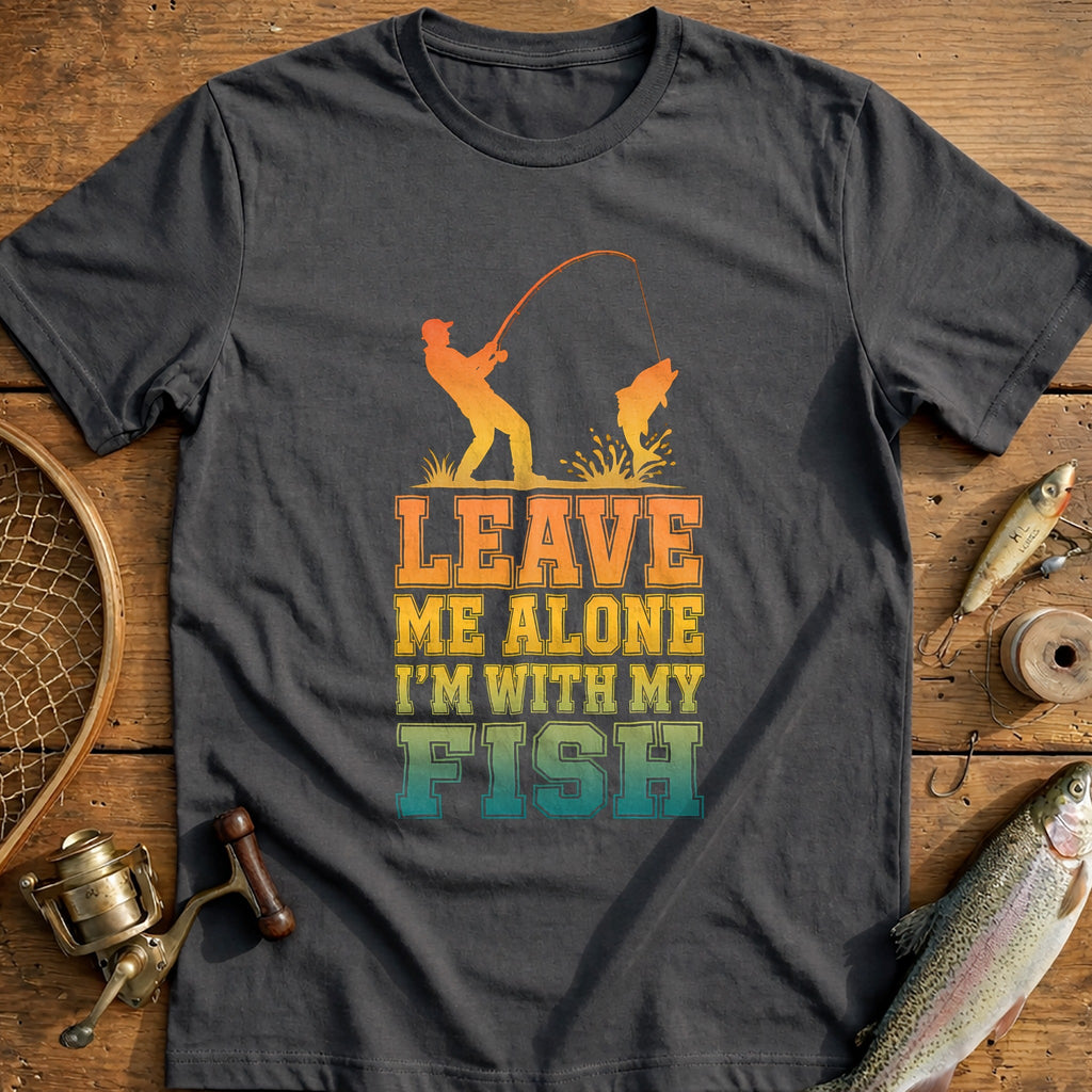 09g Leave Alone Fishing T-Shirt product image 4