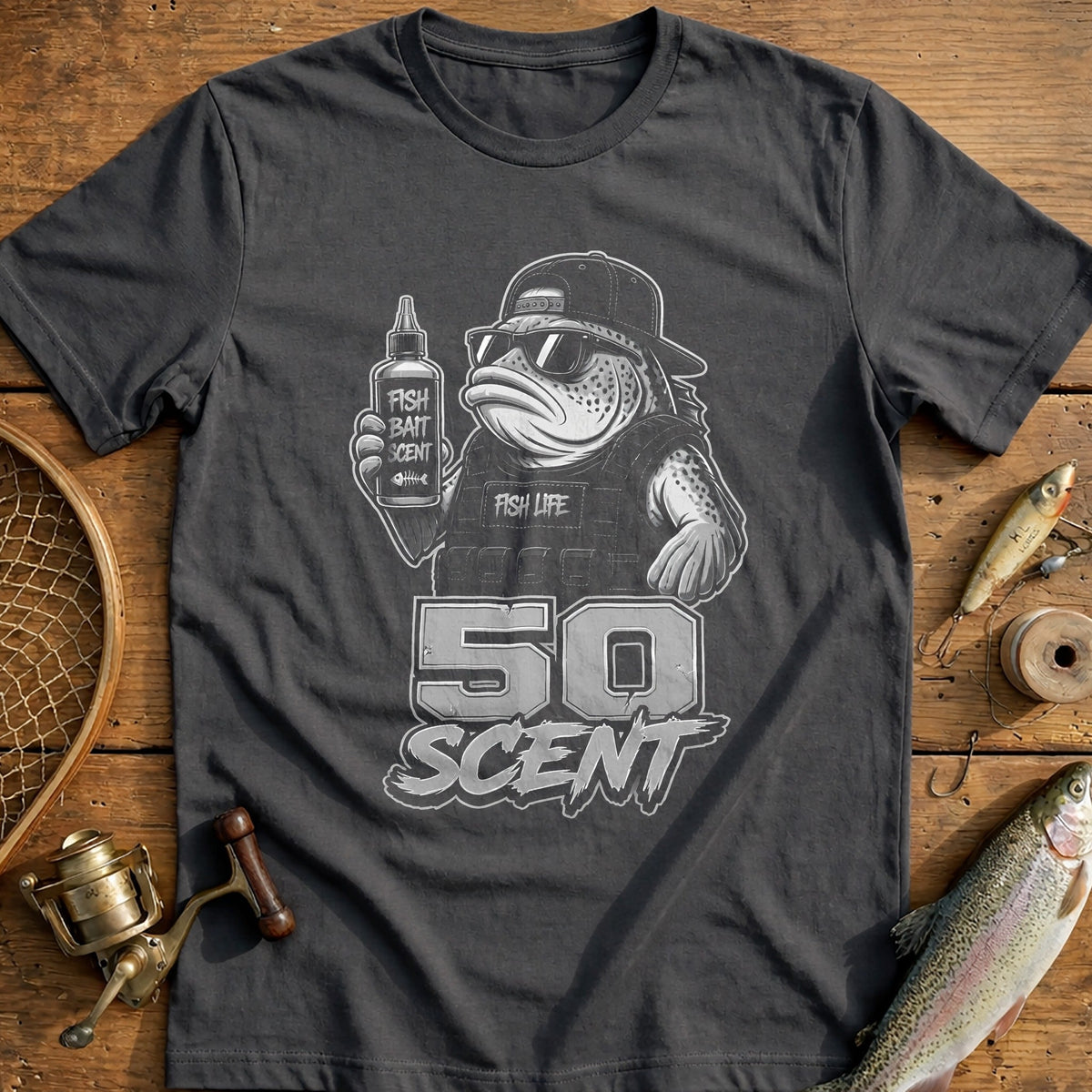 50 Scent Fishing T-Shirt product image 3