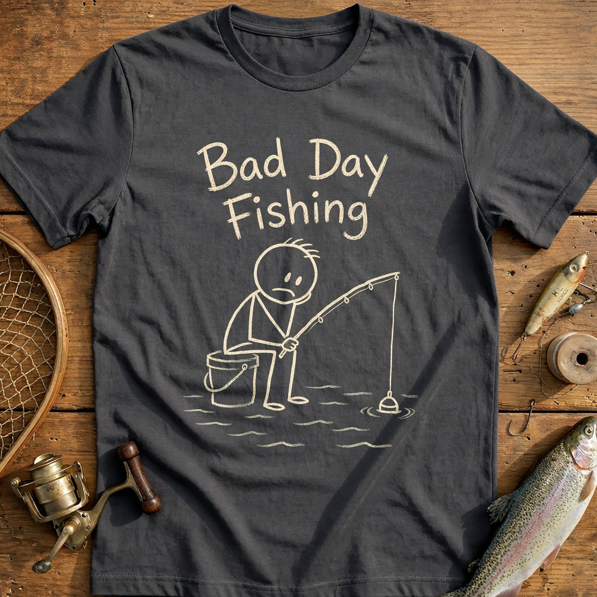 Bad Day Fishing T-Shirt AU product image 1