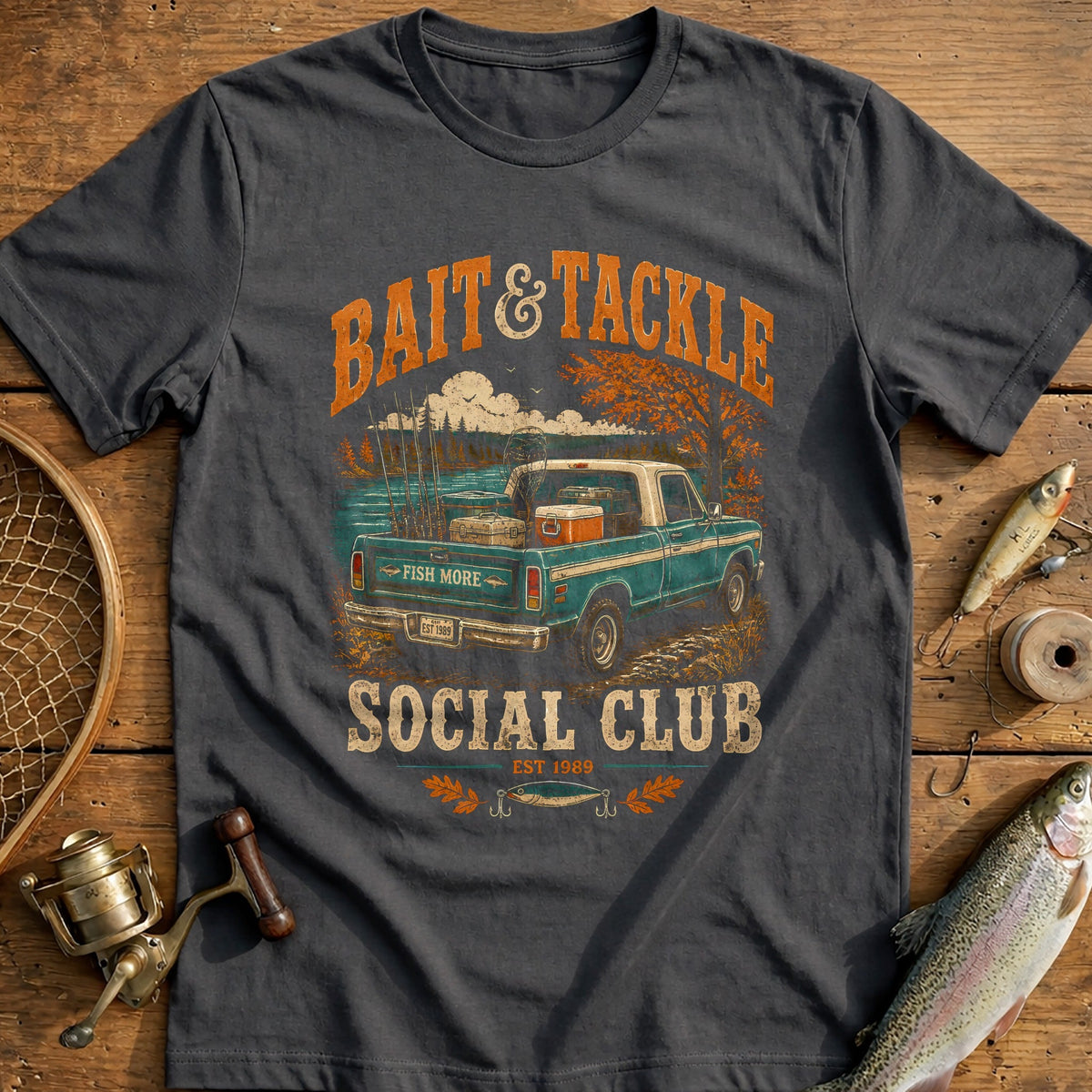 Bait Tackle Social Club Fishing T-Shirt US product image 1