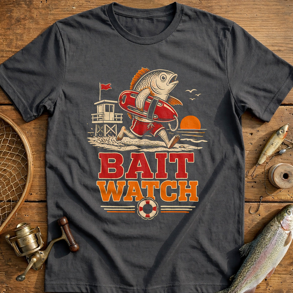 Bait Watch Fishing T-Shirt product image 3