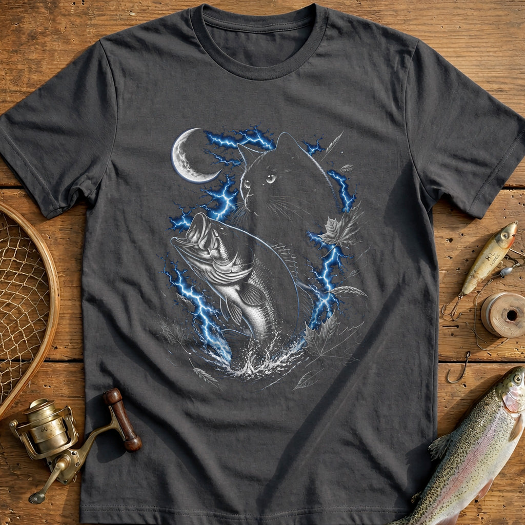 Bass Cat Crescent Fishing T-Shirt AU product image 3