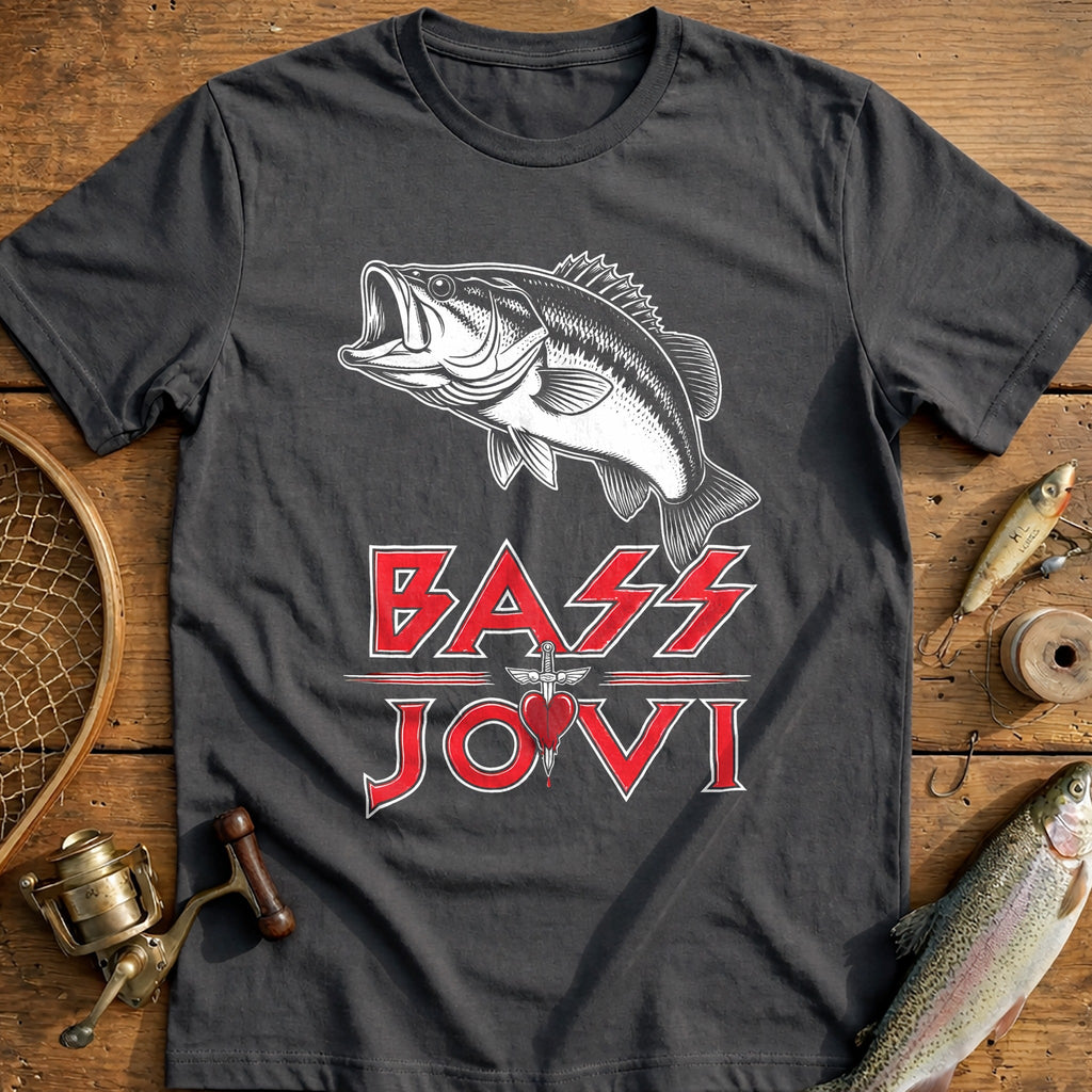 Bass Jovi Fishing T-Shirt product image 3