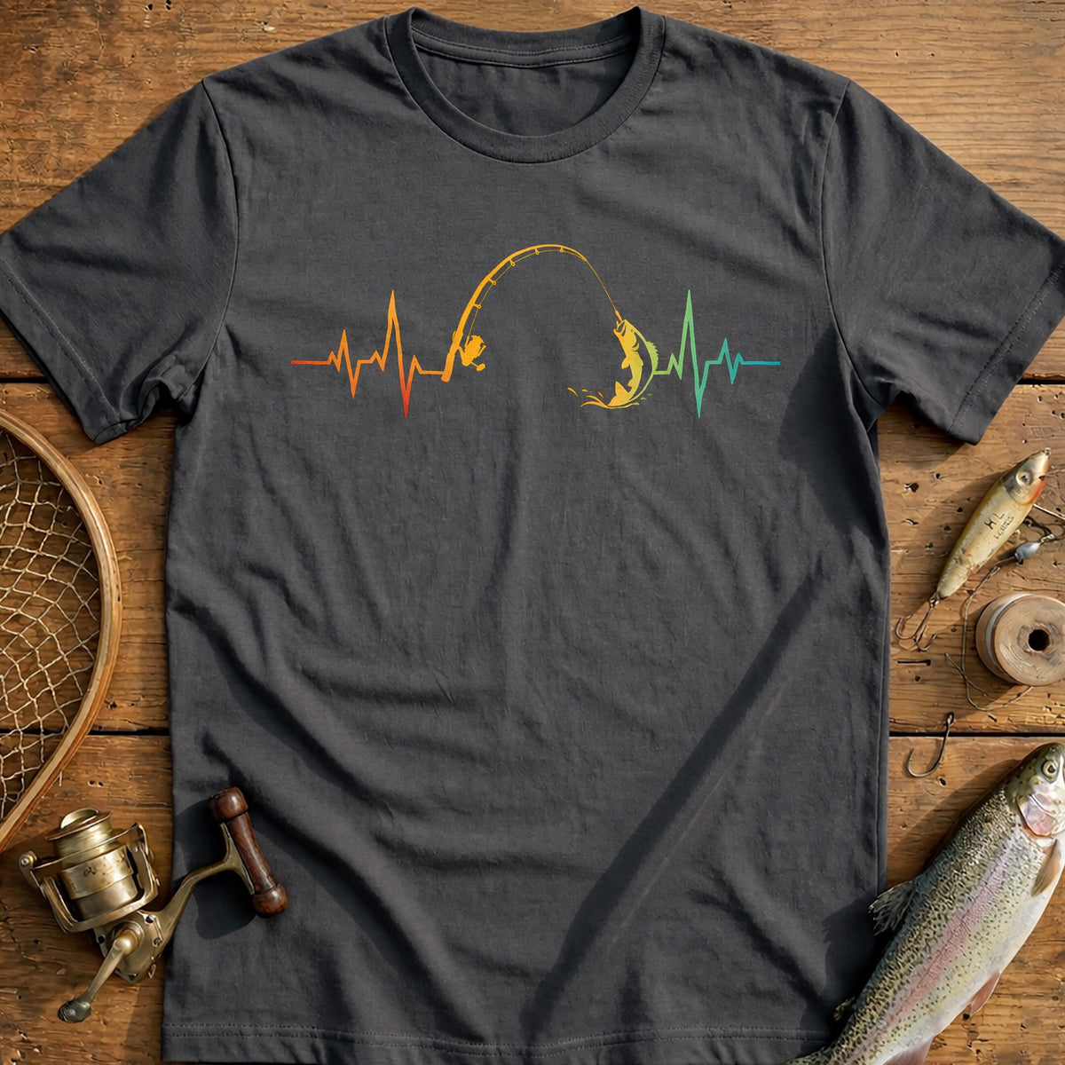 Bent Rod Fishing T-Shirt product image 3
