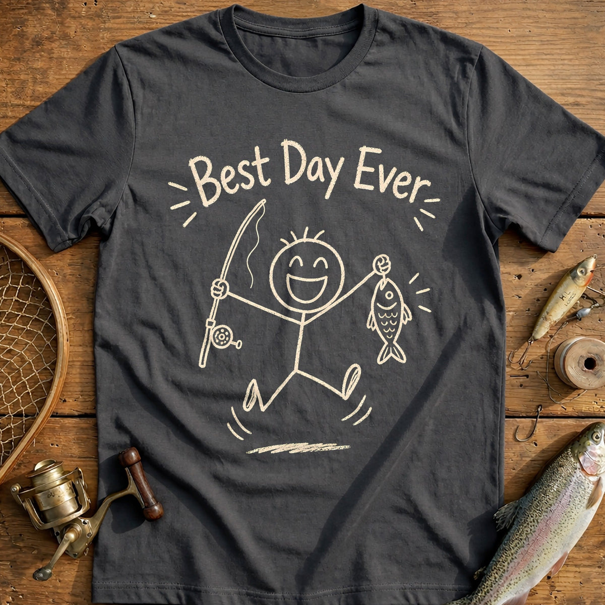 Best Day Ever Fishing T-Shirt product image 4