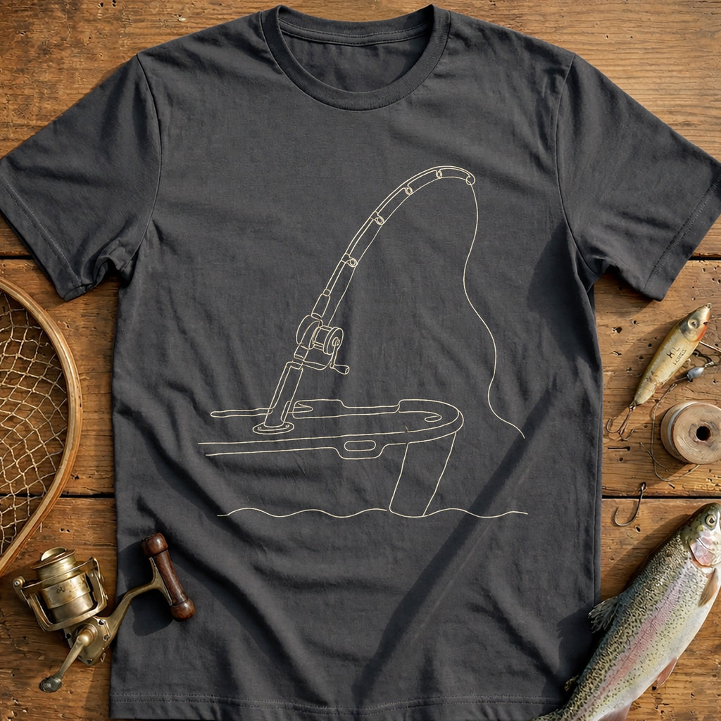 Big Rod Deep Water Fishing T-Shirt EU product image 3