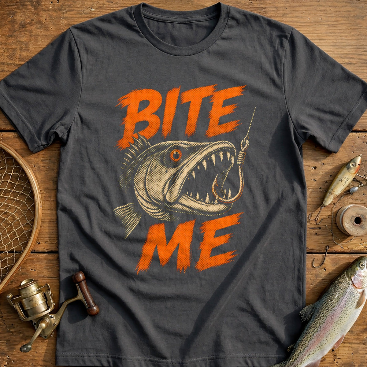 Bite Me Fishing T-Shirt product image 3