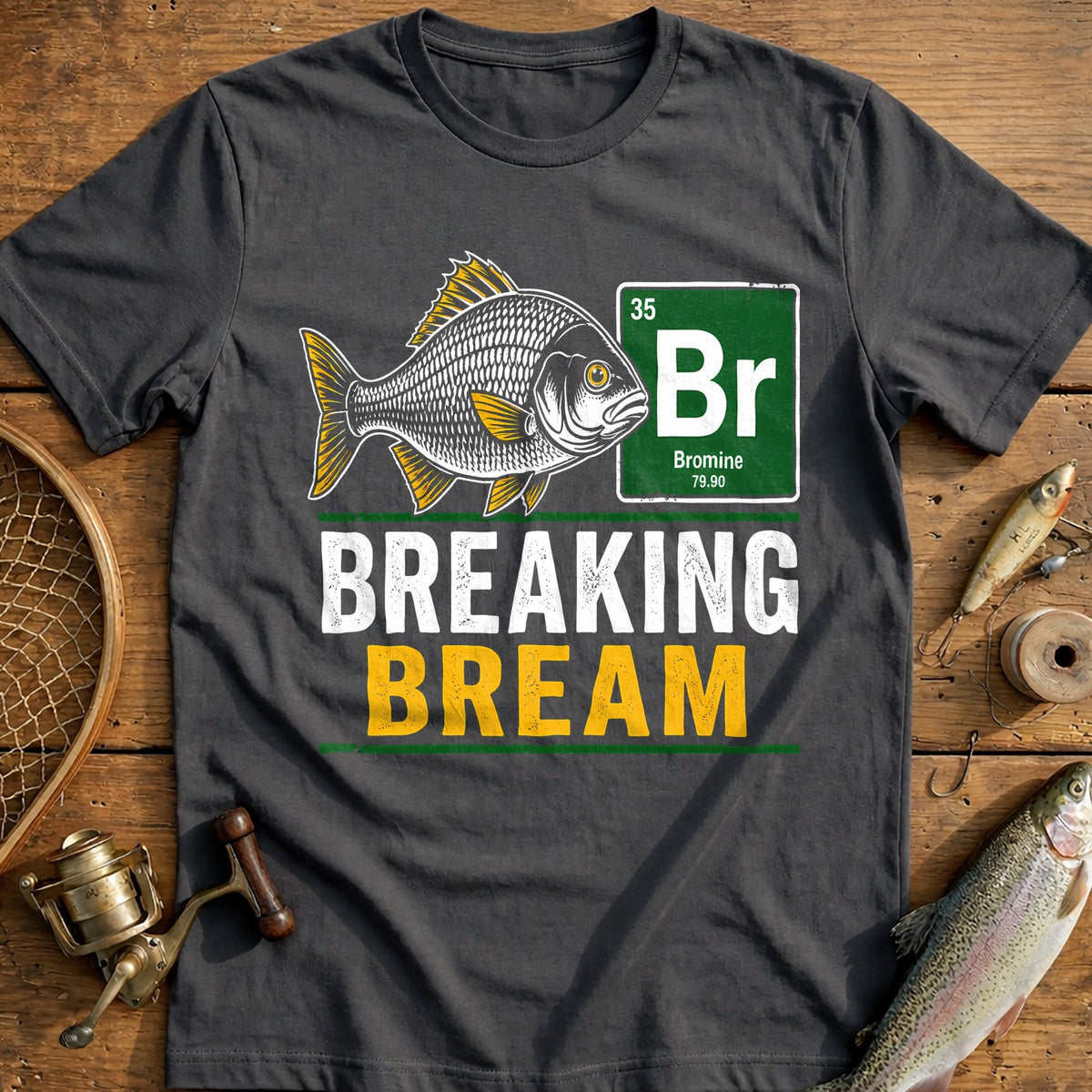Breaking Bream Fishing T-Shirt product image 4