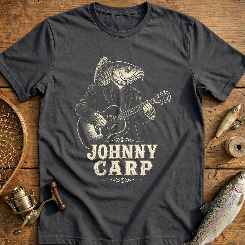 Johnny Carp Fishing T-Shirt product image 3