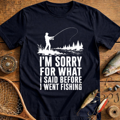 01w Sorry Fishing T-Shirt US product image 2