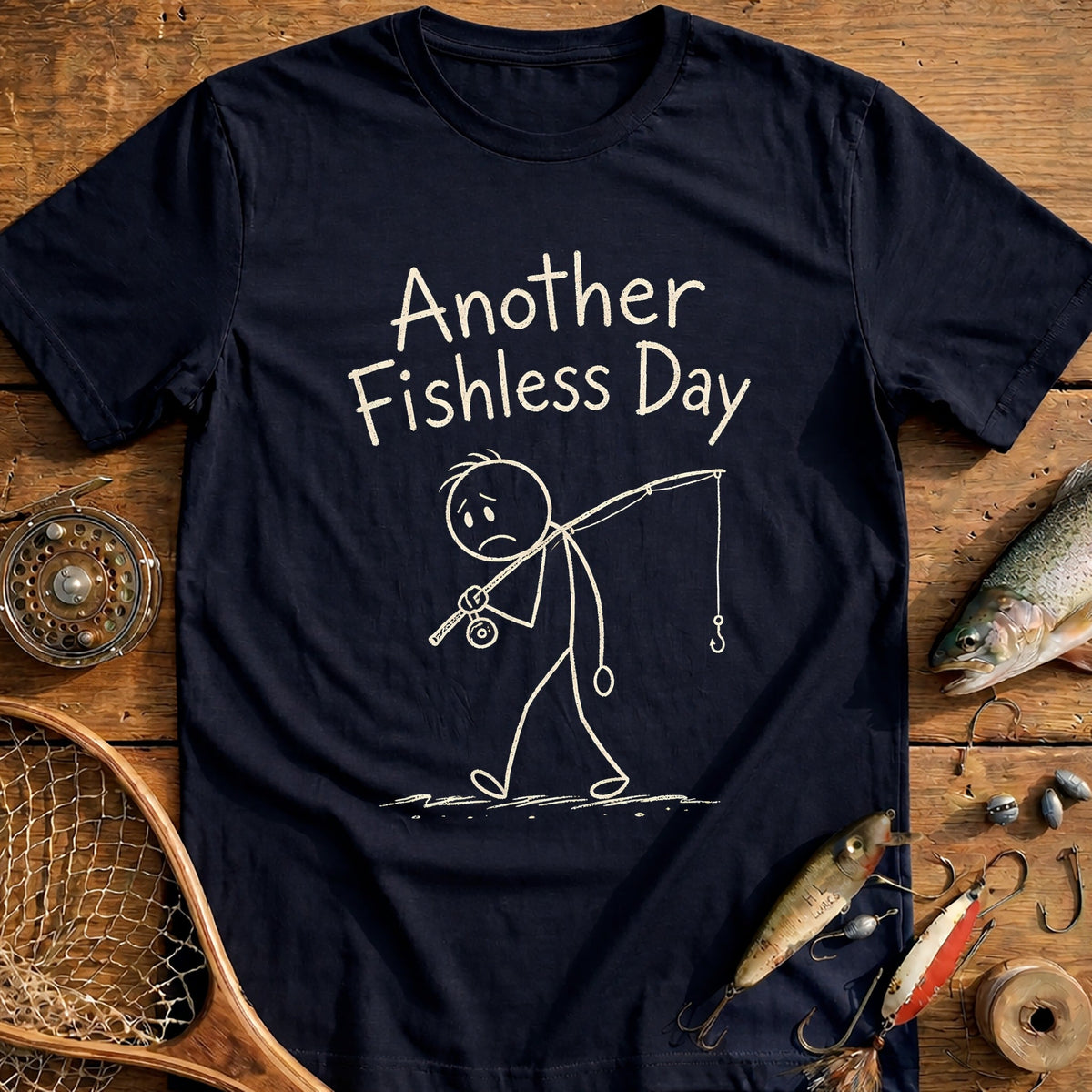 Another Fishless Day Fishing T-Shirt AU product image 2