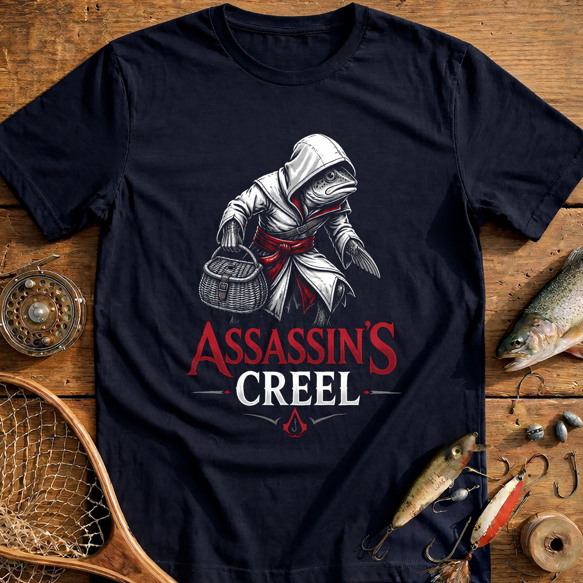 Assassins Creel Fishing T-Shirt product image 3