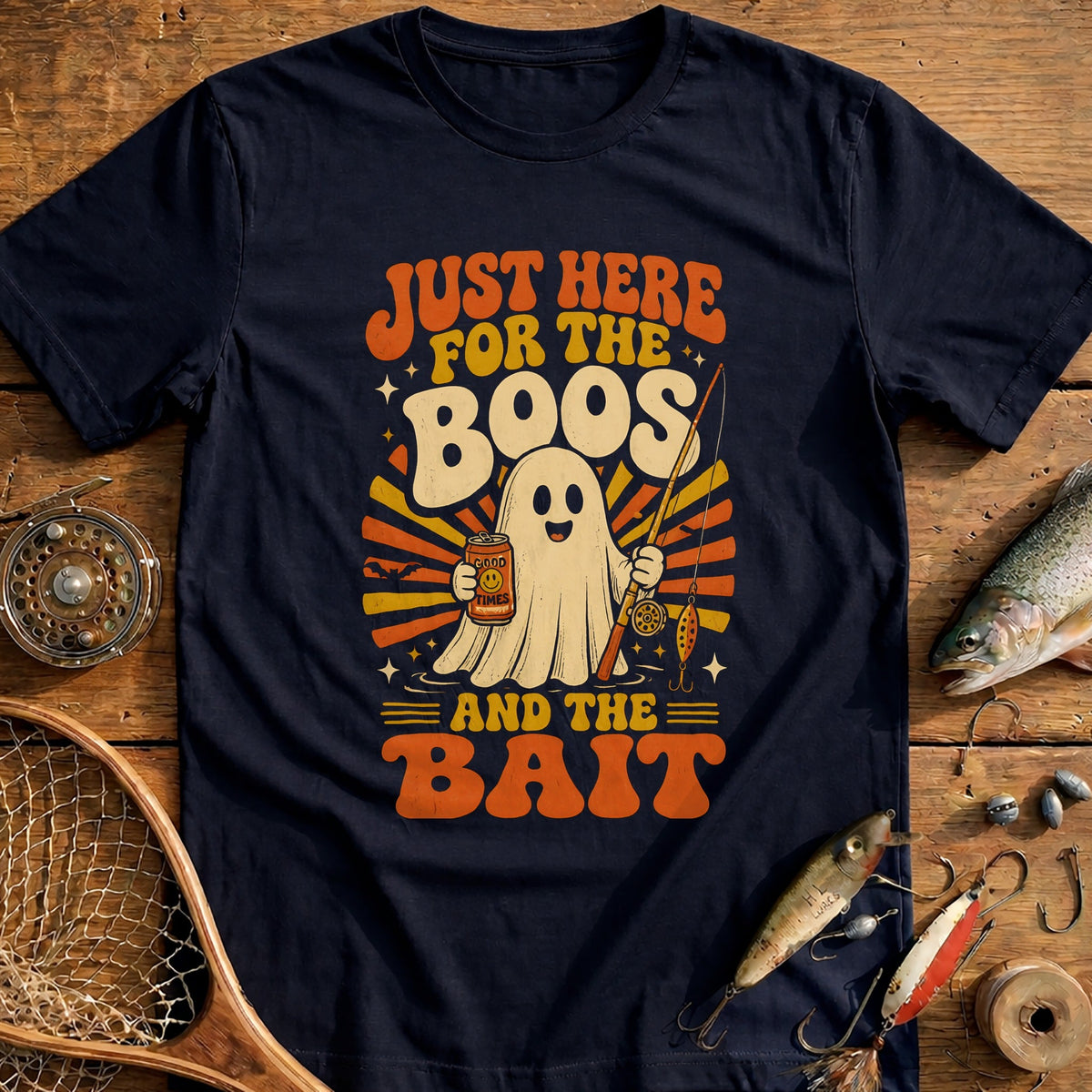 Boos and the Bait Fishing T-Shirt AU product image 1