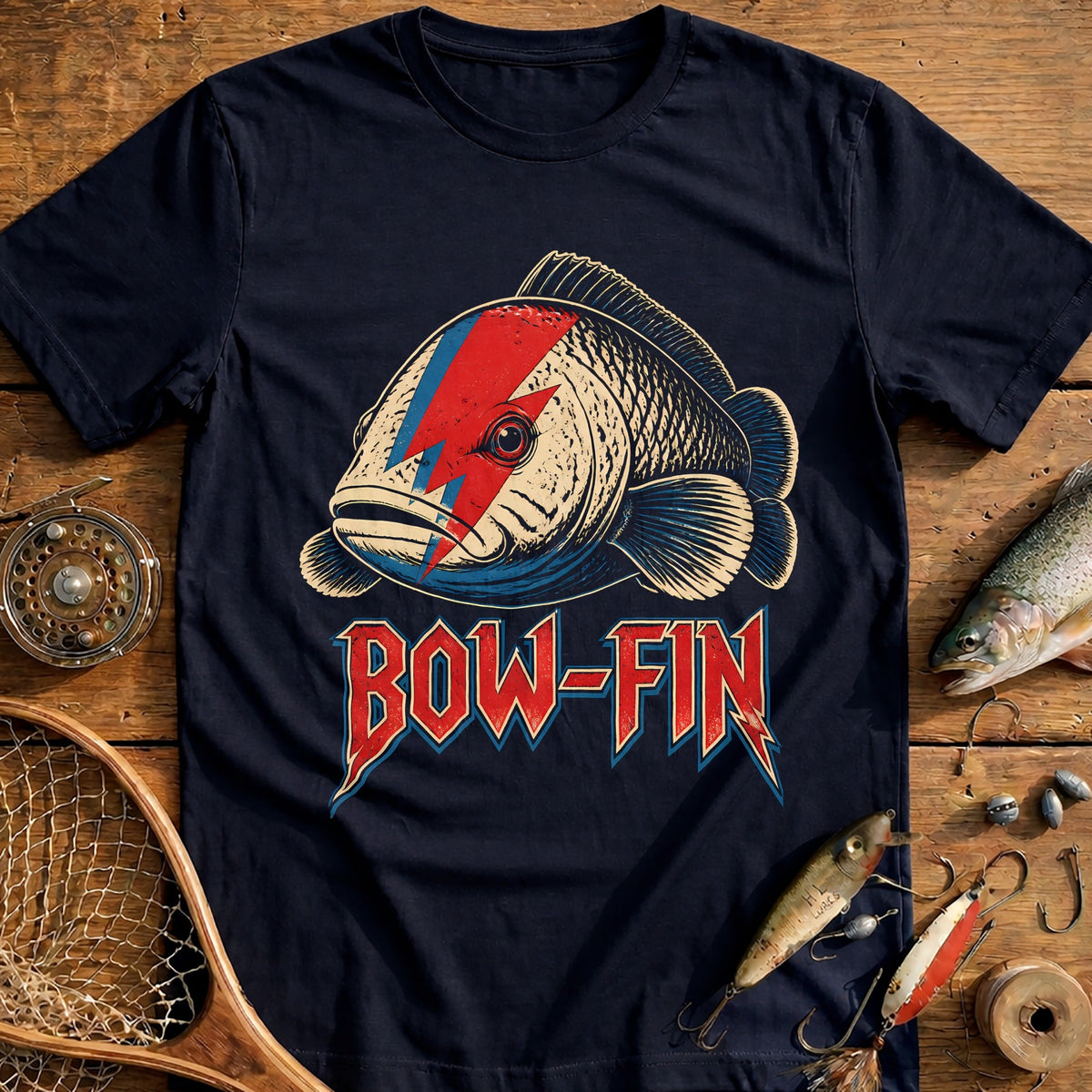 Bow Fin Fishing T-Shirt product image 2