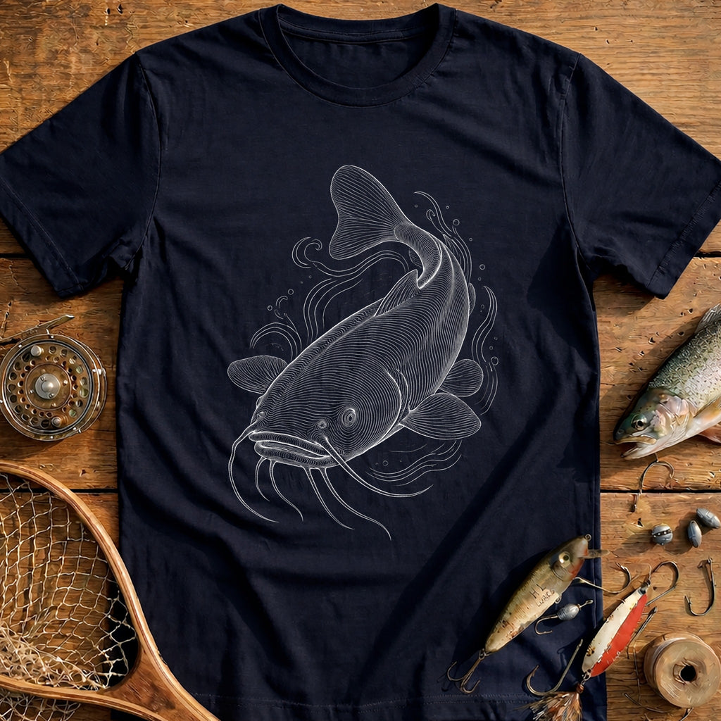 Catfish Fishing T-Shirt product image 2