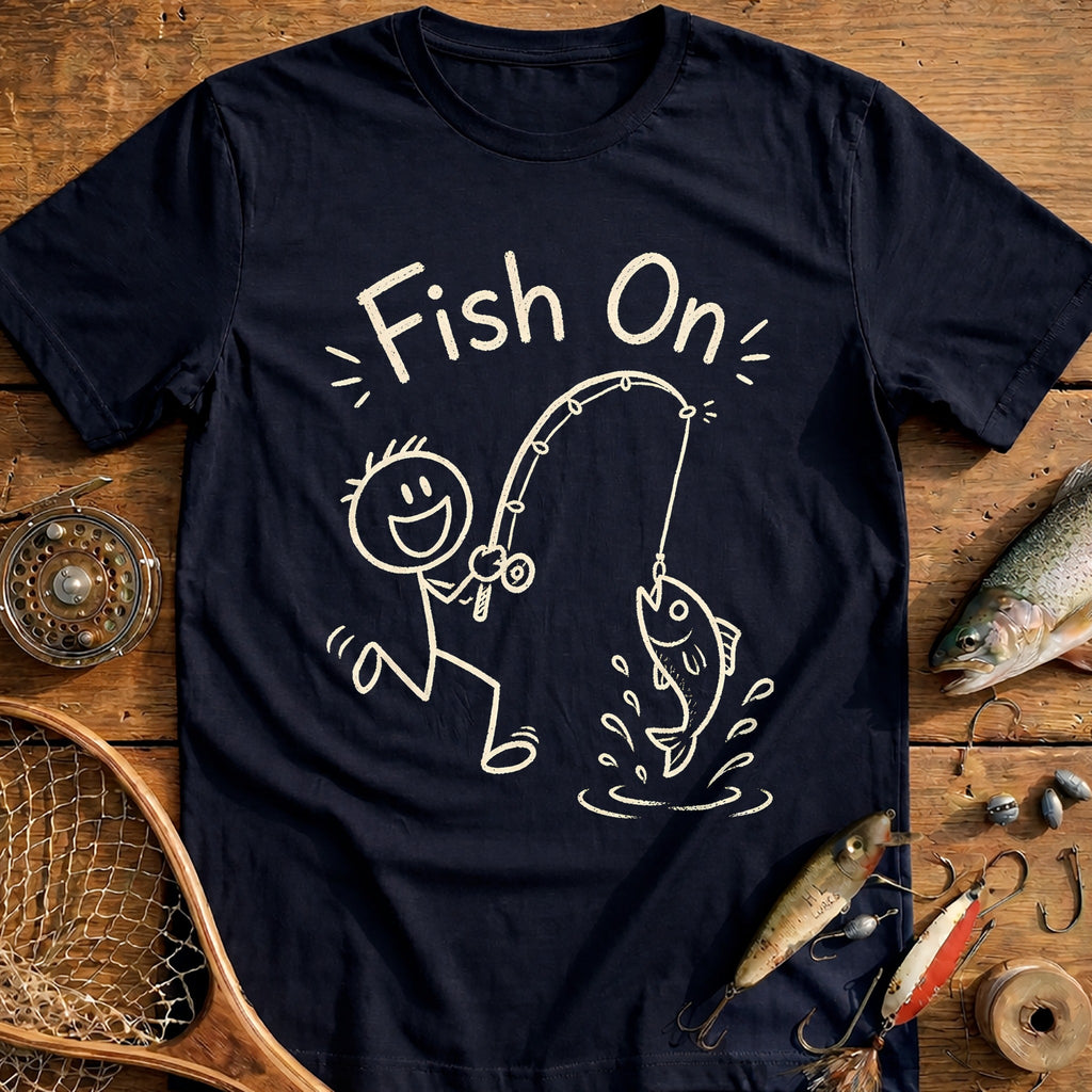 Fish On Fishing T-Shirt US product image 2