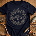 Leaf Wreath Lure Fishing T-Shirt AU product image 1