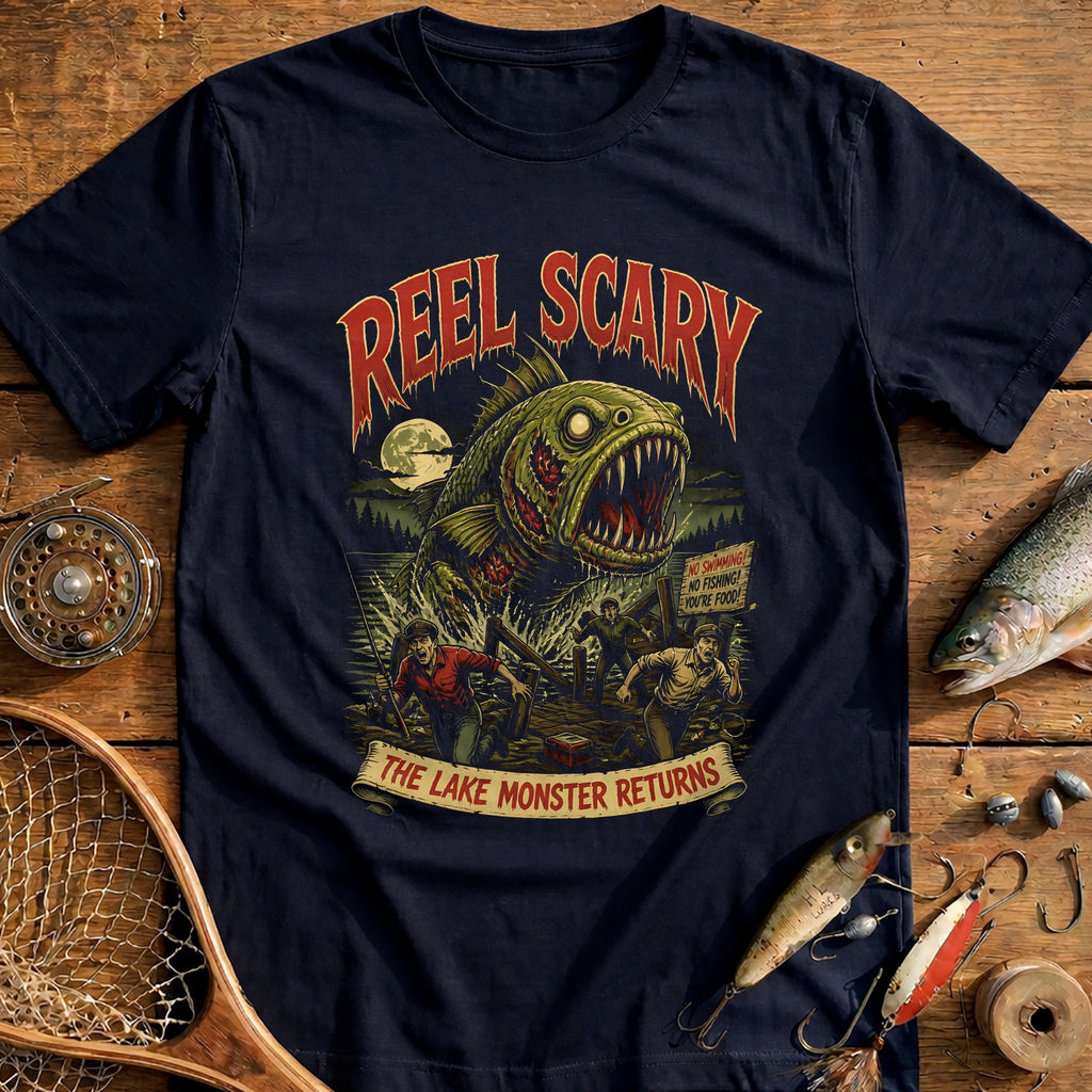 Reel Scary Fishing T-Shirt EU product image 1